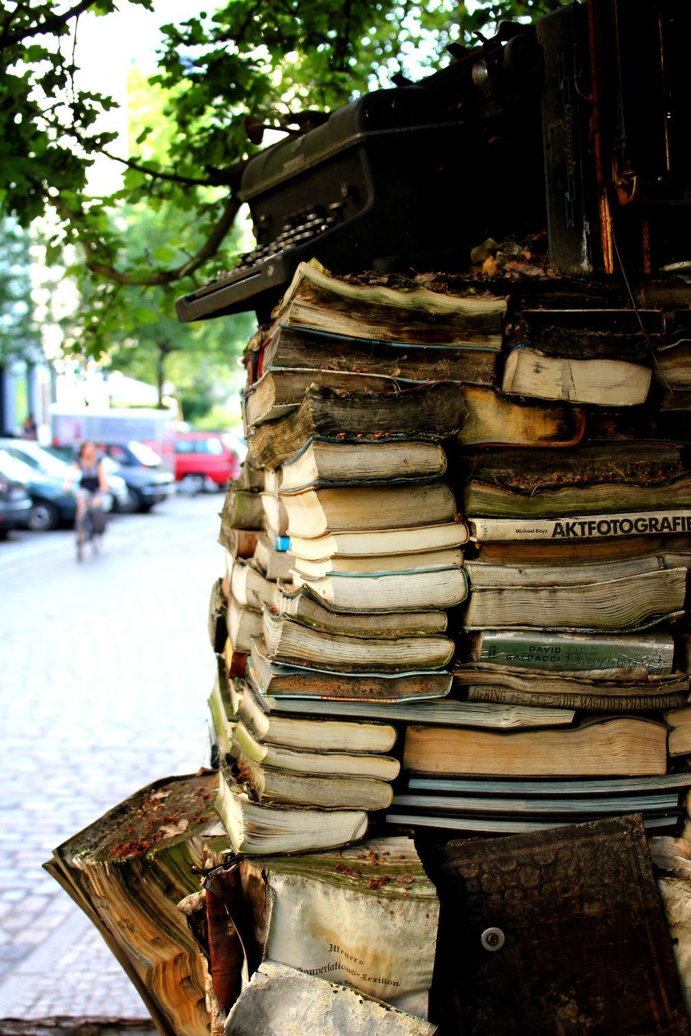 Piled up Books