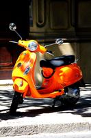 Orange Scooter