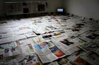 Newspaper Floor