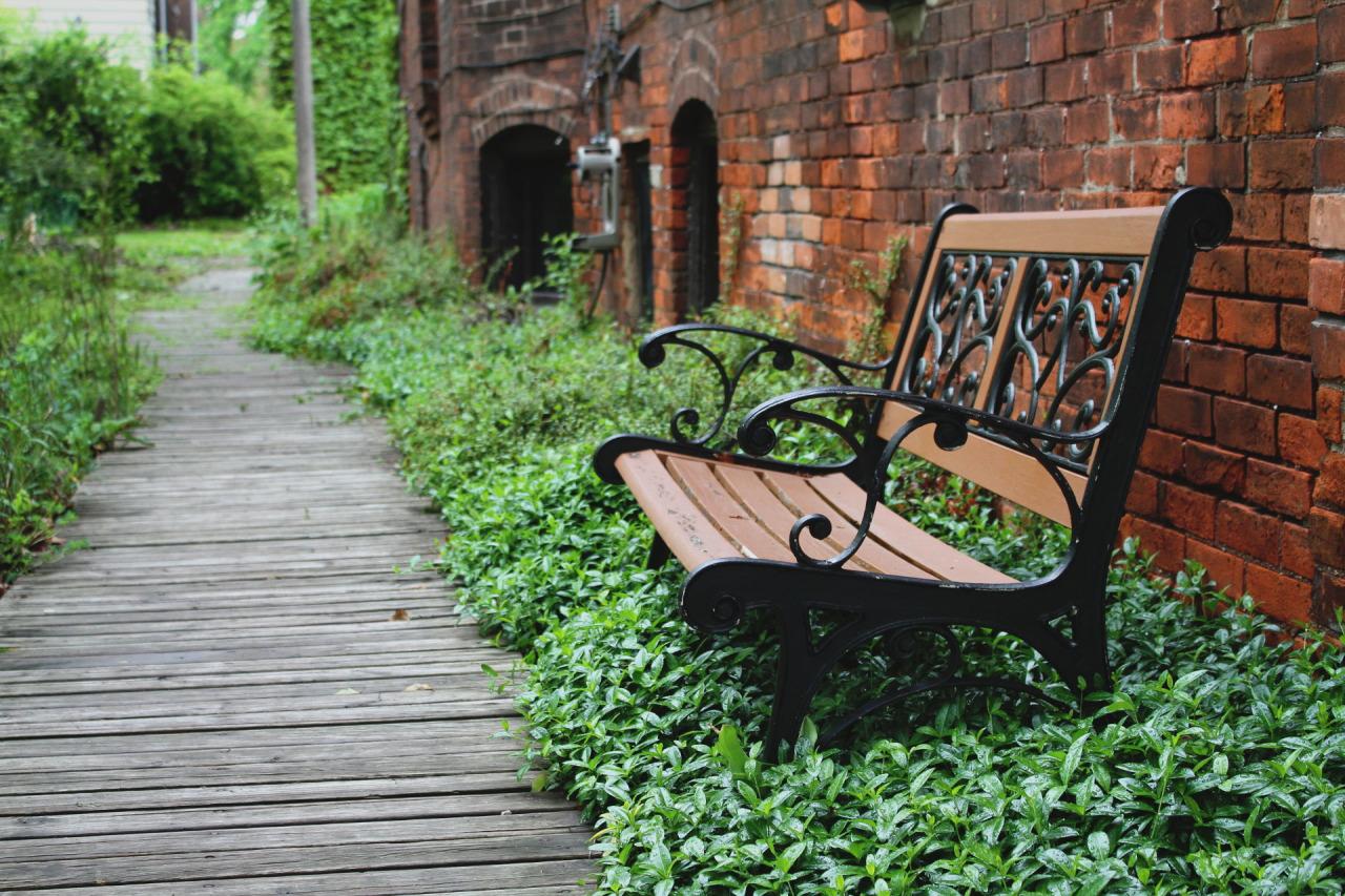 Bench and Bricks