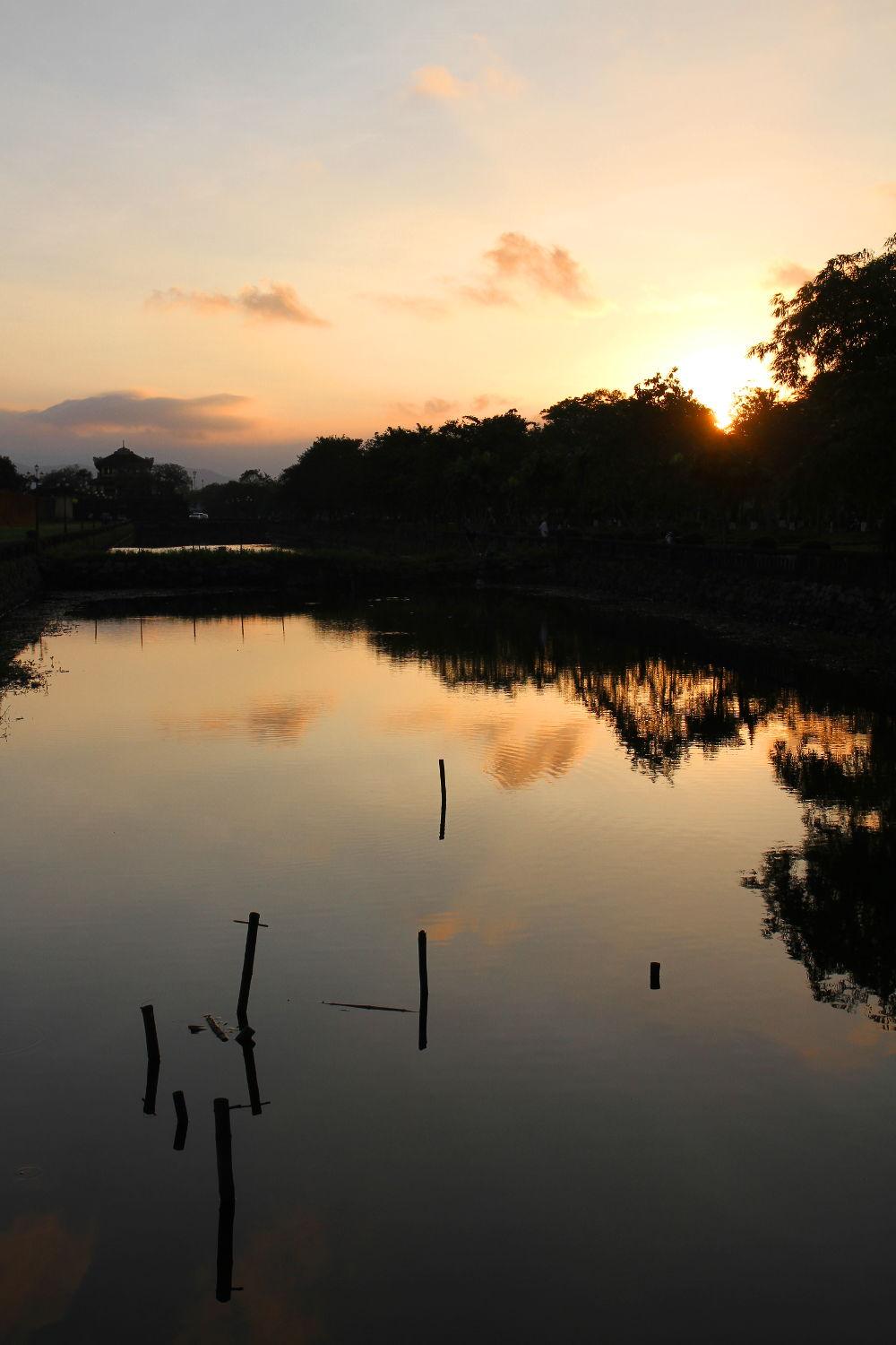 Sunset at the Channel
